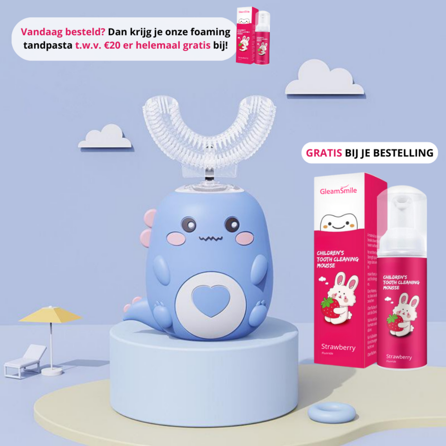 GleamSmile™ - GleamBrush | Kids bundel