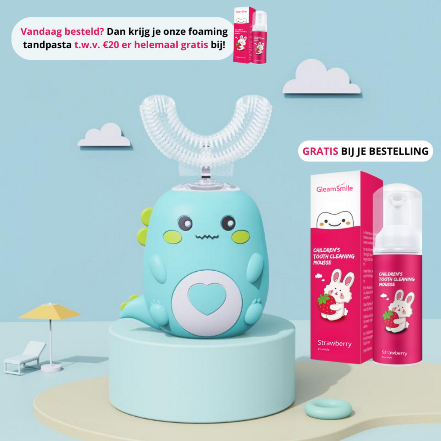 GleamSmile™ - GleamBrush | Kids bundel